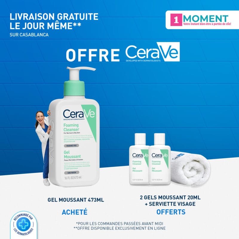 CERAVE GEL MOUSSANT 473 ML