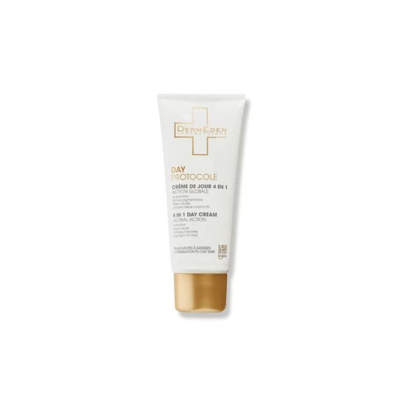 DERMEDEN Creme Jour A.A.SPF50 P. mixtes/grasses