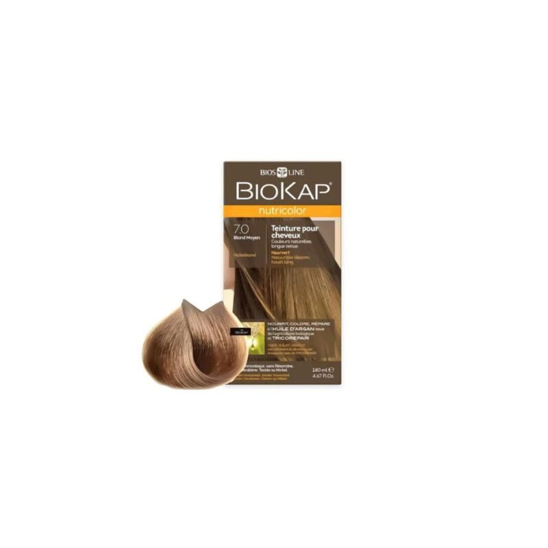 BIOKAP NUTRICOLOR RAPIDE 7.0 HUILE D’ARGAN