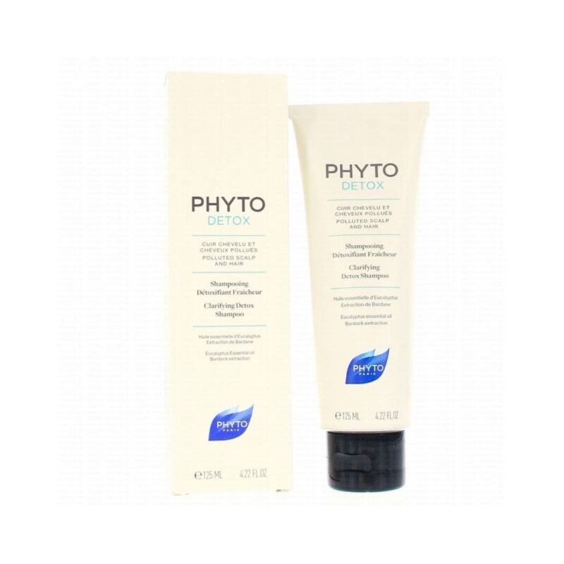 PHYTO PHYTODETOX SHAMPOOING DÉTOXIFIANT FRAICHEUR 125ML