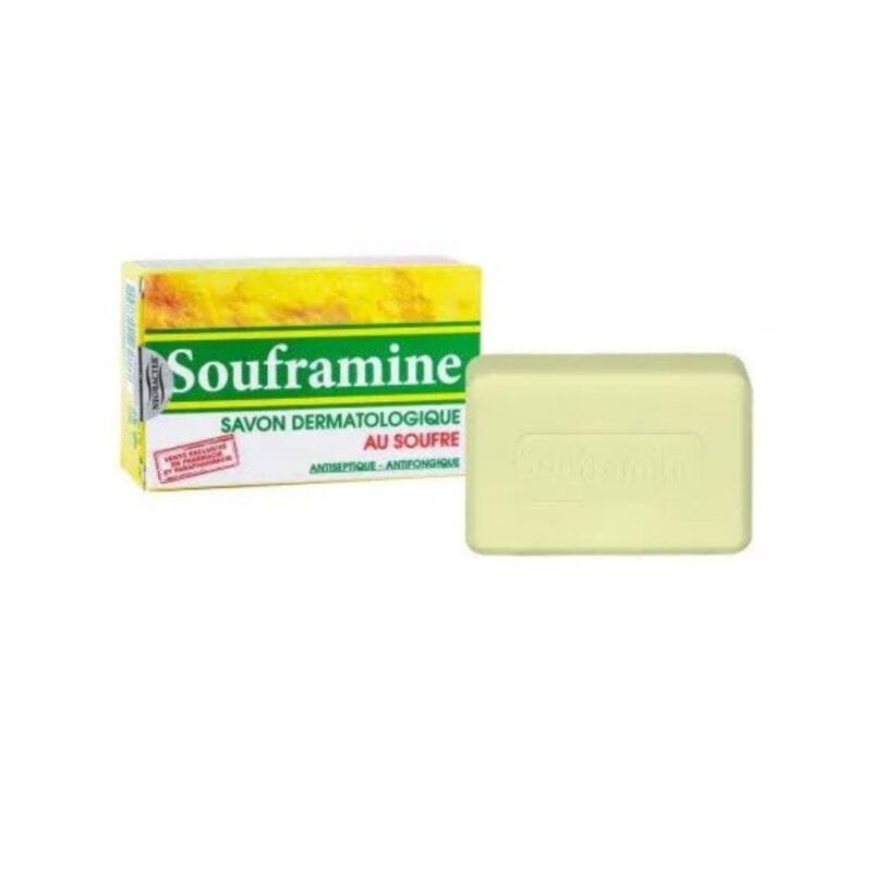 SOUFRAMINE Savon Antiseptique 90g – au Soufre