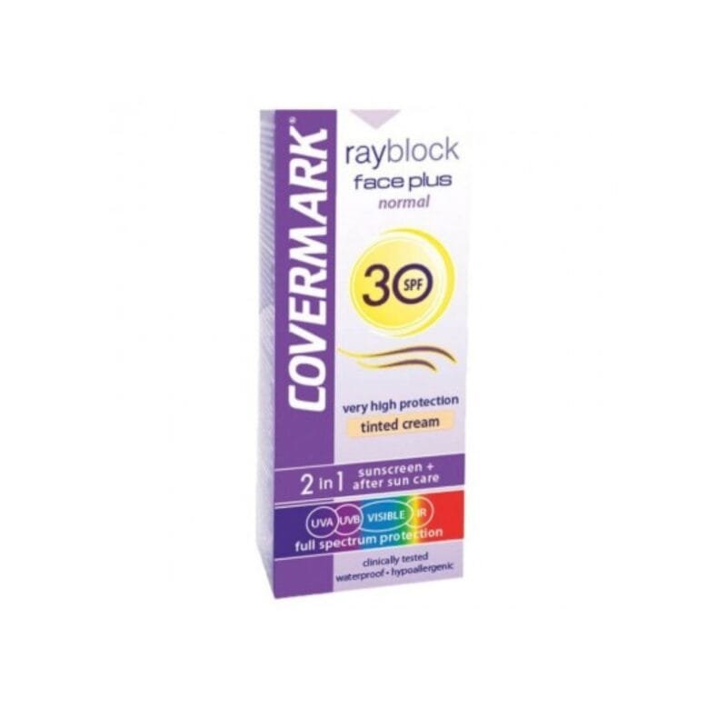 RAYBLOCK FACE PLUS DRY SENSITIVE SPF30 HE VISIBLE SOFT BROWN 50ML