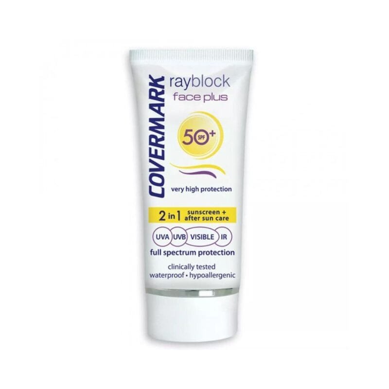 RAYBLOCK FACE PLUS DRY SENSITIVE SPF50 HE VISIBLE NON TINTED 50ML