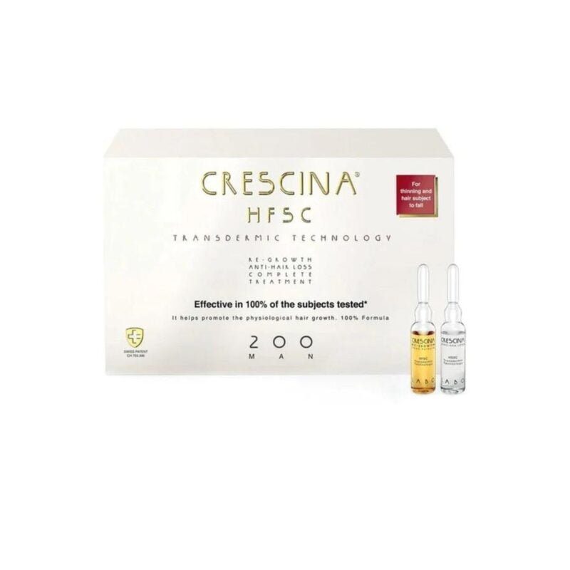 Crescina HFSC Transdermic Complete Treatment 200 Man 10+10FL