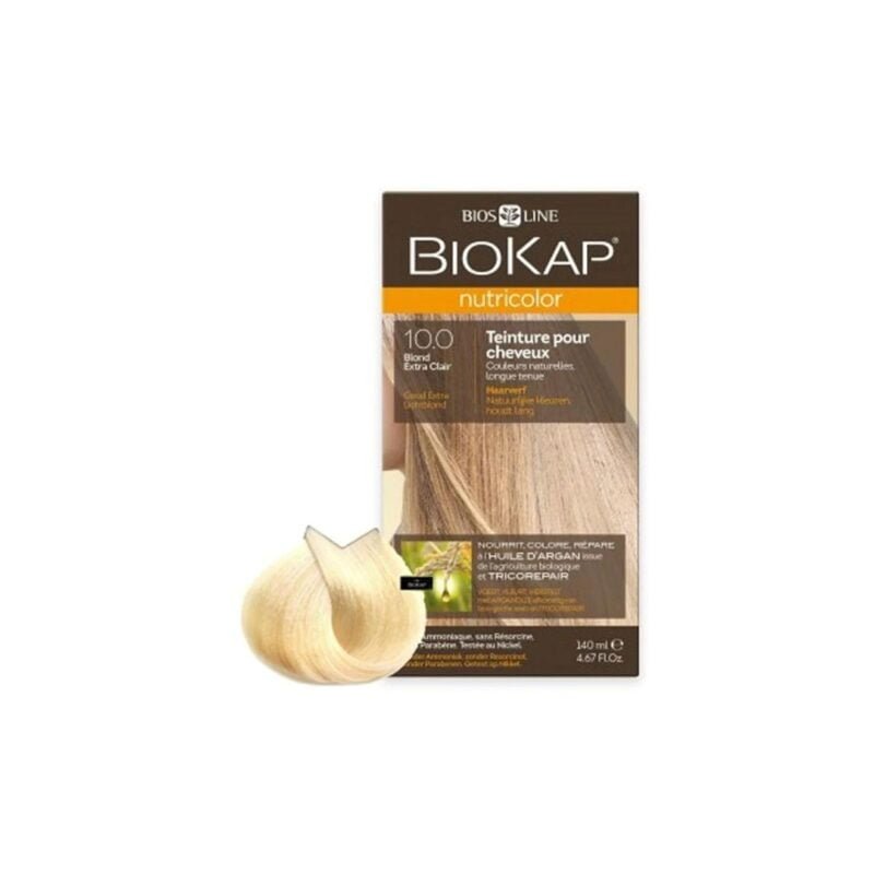 BIOKAP NUTRICOLOR 10.0 BLOND EXTRA CLAIR