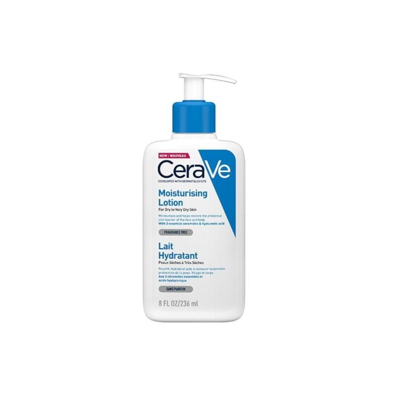 CeraVe Lait Hydratant Léger Peau Sèche à Très Sèche | 236ml