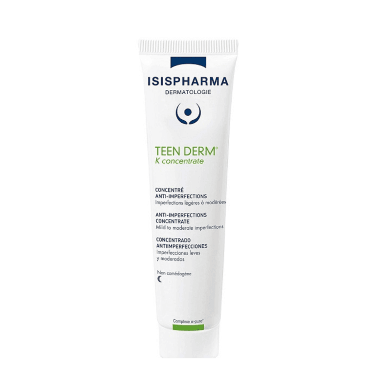 ISISPHARMA TEEN DERM K CONCENTRATE GEL-CRÈME EFFET PEELING 30ML