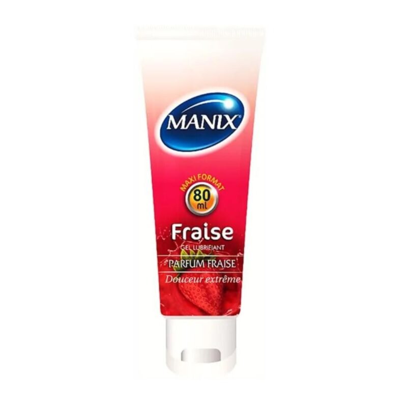 MANIX GEL FRAISE TUBE 80 ML