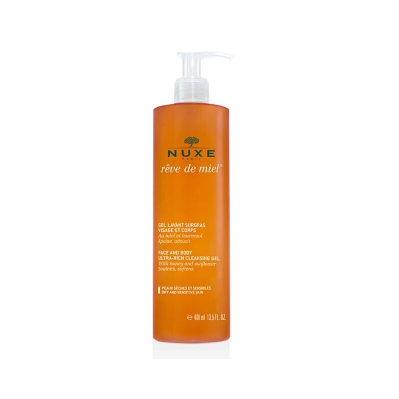 NUXE RÊVE DE MIEL – GEL LAVANT SURGRAS 400ML